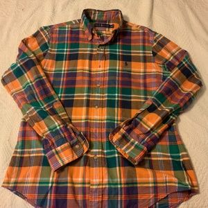 Ralph Lauren Plaid Shirt Medium